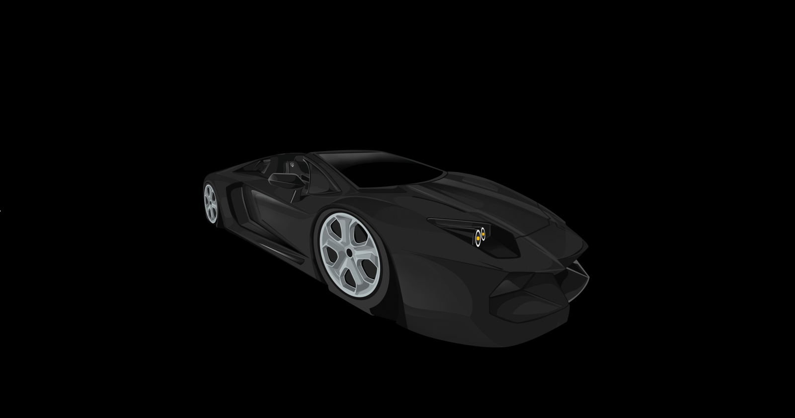 Aventador - Black